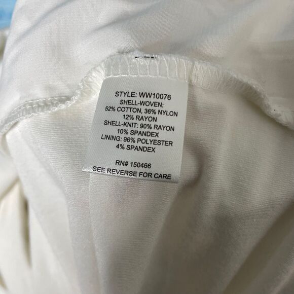 StitchFix Market & Spruce white lace overlay top M - Picture 7 of 12